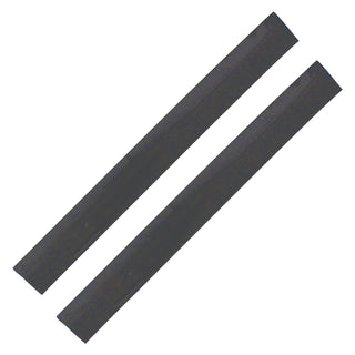2 pieces Black silicone Kleen Seam to cover gap between counter and stove.