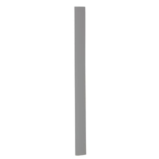 gray silicone Kleen Seam to cover gap between counter and stove.