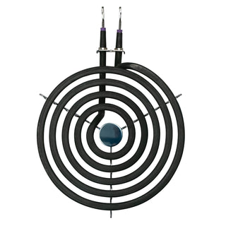 small style b coil element with 5 turns and y bracket on white background