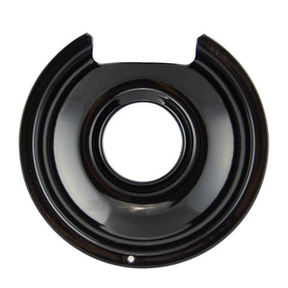 Style E Heavy Duty Black Porcelain Drip Pans