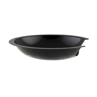 Style E Heavy Duty Black Porcelain Drip Pans