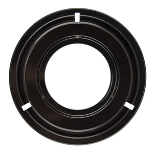 Style G Heavy Duty Black Porcelain Drip Pan