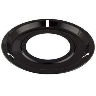 Style G Heavy Duty Black Porcelain Drip Pan