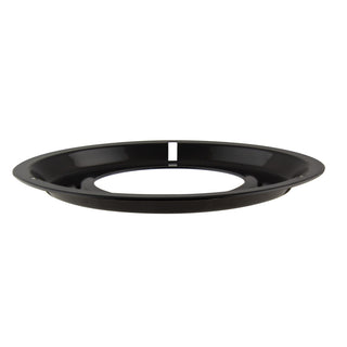 Style G Heavy Duty Black Porcelain Drip Pan