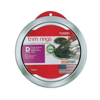 Style D Heavy Duty Chrome Trim Rings in packaging