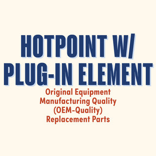 Hotpoint with plug-in element Original Equipment Manufacturing Quality (OEM-Quality) Replacement Parts