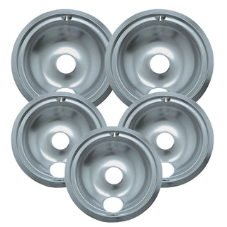 Style B Chrome Plated Drip Bowls