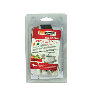 replacement terminal block for plug in electric ranges in packaging