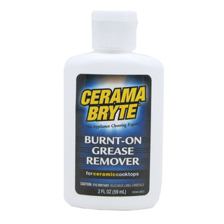 Ceramabryte burnt on grease remover on white background