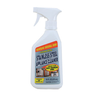 Ceramabryte stainless steel appliance cleaner on white background