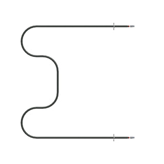 Oven element on white background