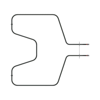 Oven element on white background