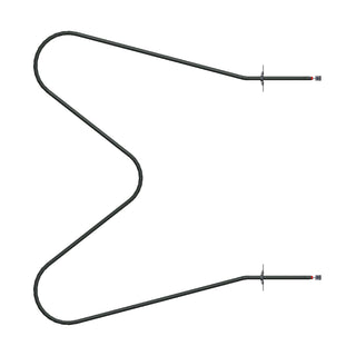 Oven element on white background