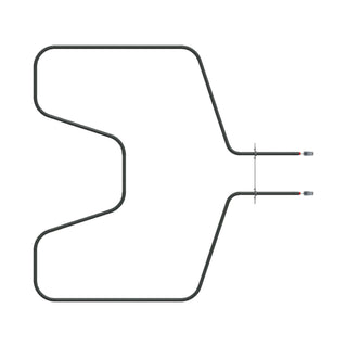 Oven element packaging box on white background