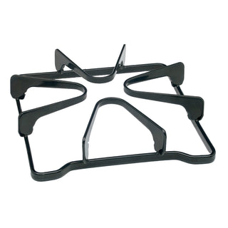 Replacement Whirlpool square gas grate on white background