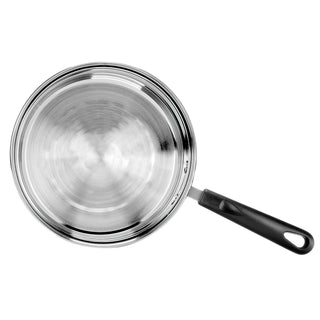 Inside view of the double boiler insert