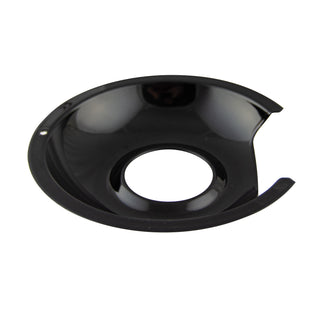 Style E Heavy Duty Black Porcelain Drip Pans