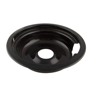 Style F Heavy Duty Black Porcelain Drip Bowls