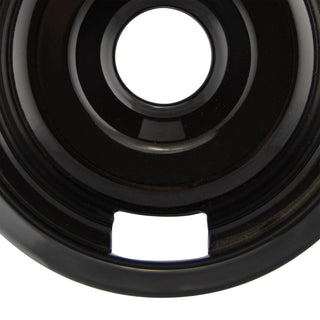 Style F Heavy Duty Black Porcelain Drip Bowls