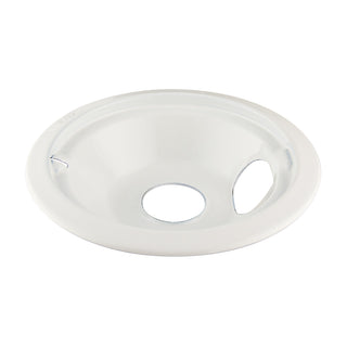 Style B Heavy Duty White Porcelain Drip Bowls