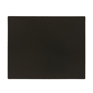 Black matte nonslip counter mat 14 x 17-inch