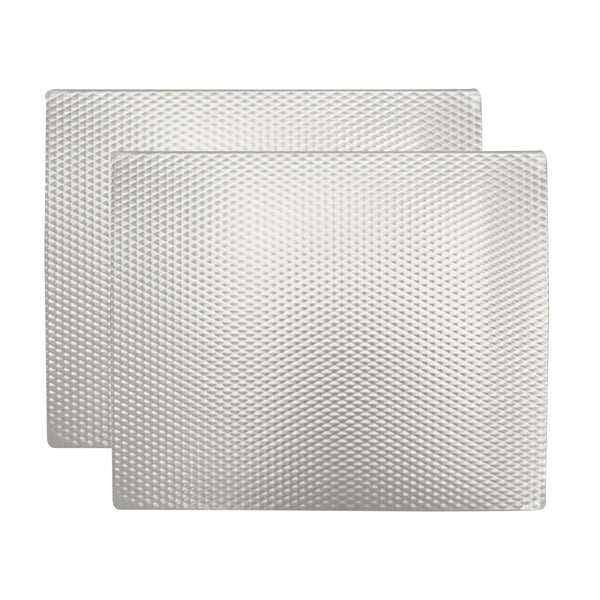 SM1417SWRX2 2-Pack Silverwave Counter Mat 14 x 17 Inches Range Kleen