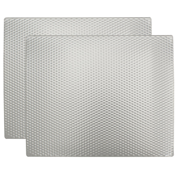 SM1720SWRX2 2-Pack Silverwave Counter Mat 17 x 20 Inches Range Kleen