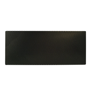 Black matte nonslip counter mat 8.5 x 20-inch