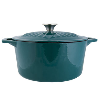 Taste of Home 5-Quart Enameled Cast Iron Dutch Oven w/Self-Basting Lid