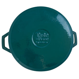 Taste of Home 7-Quart Enameled Cast Iron Dutch Oven bottom view