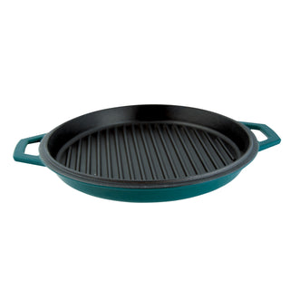 Taste of Home 7-Quart Enameled Cast Iron Dutch Oven Grill Lid