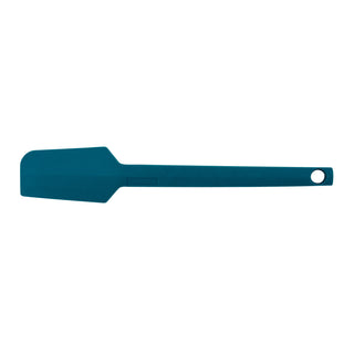 Taste of Home Sea Green silicone spatula on a white background