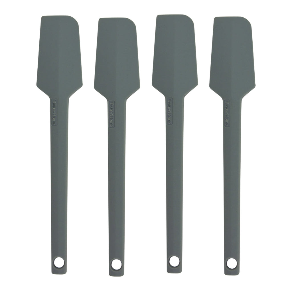 TG512GX4 4 Pack Silicone Mini Spatula in Ash Gray by Taste of Home