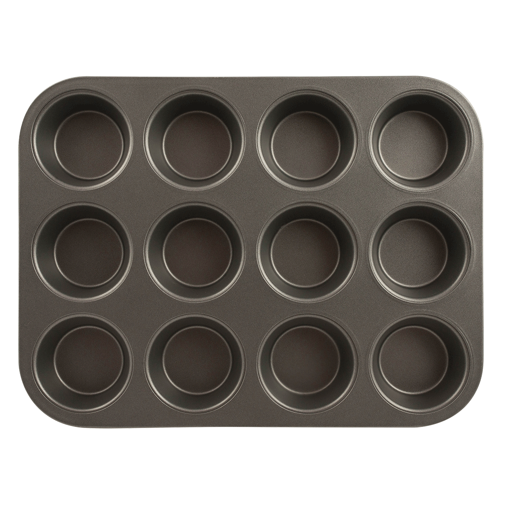 Home Basics Non-Stick 6 Cup Muffin Pan, FOOD PREP