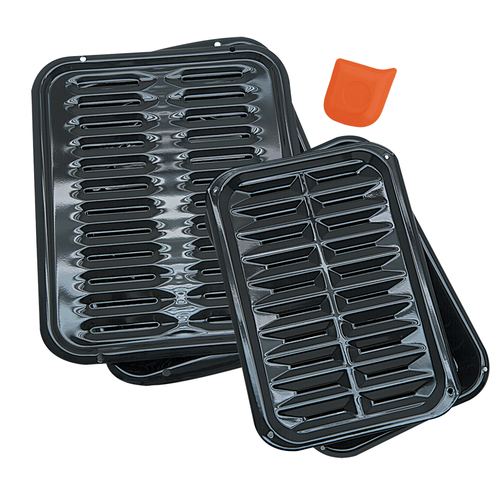 Baking Broiler Grill Rack Roasting Drip Pan Tray Set Bbq Oven Cookware  Kitchen